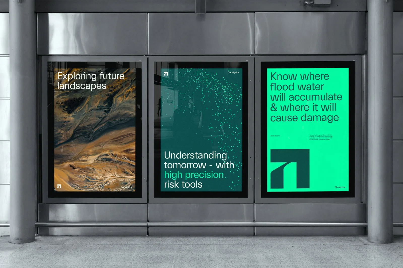 7Analytics brand identity design by Studio Oker
