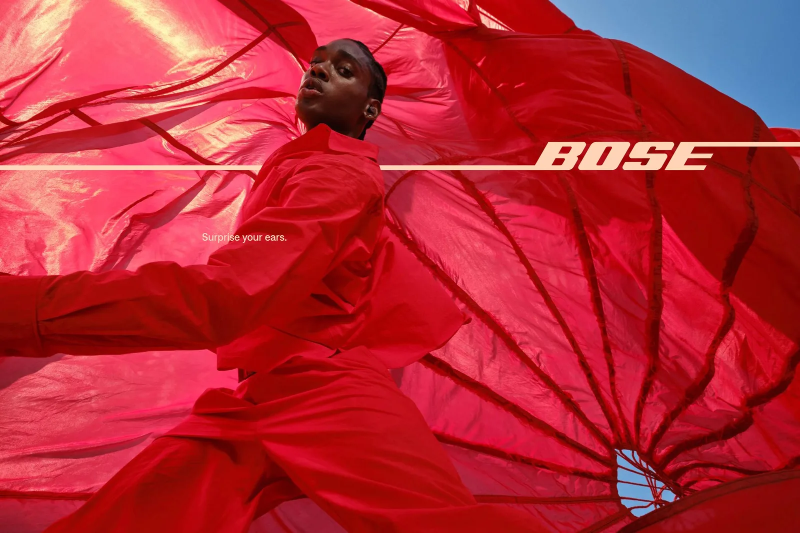 Bose brand identity design by COLLINS