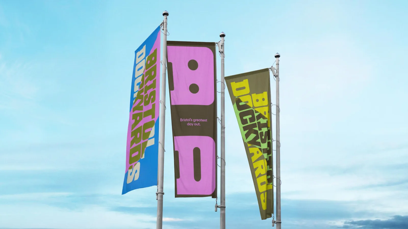 Bristol Dockyards visual identity by How & How 