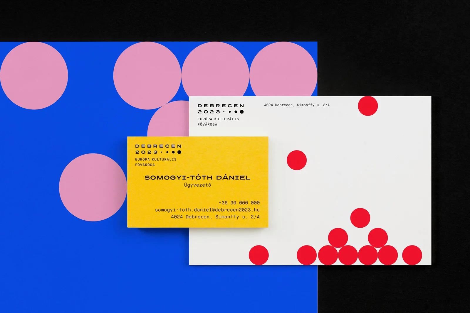 Debrecen 2023 brand identity design by Classmate Studio (4)