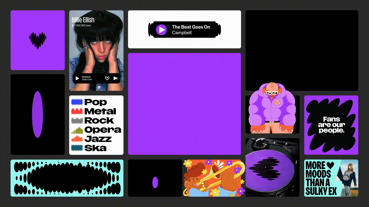 Deezer brand identity design by Koto