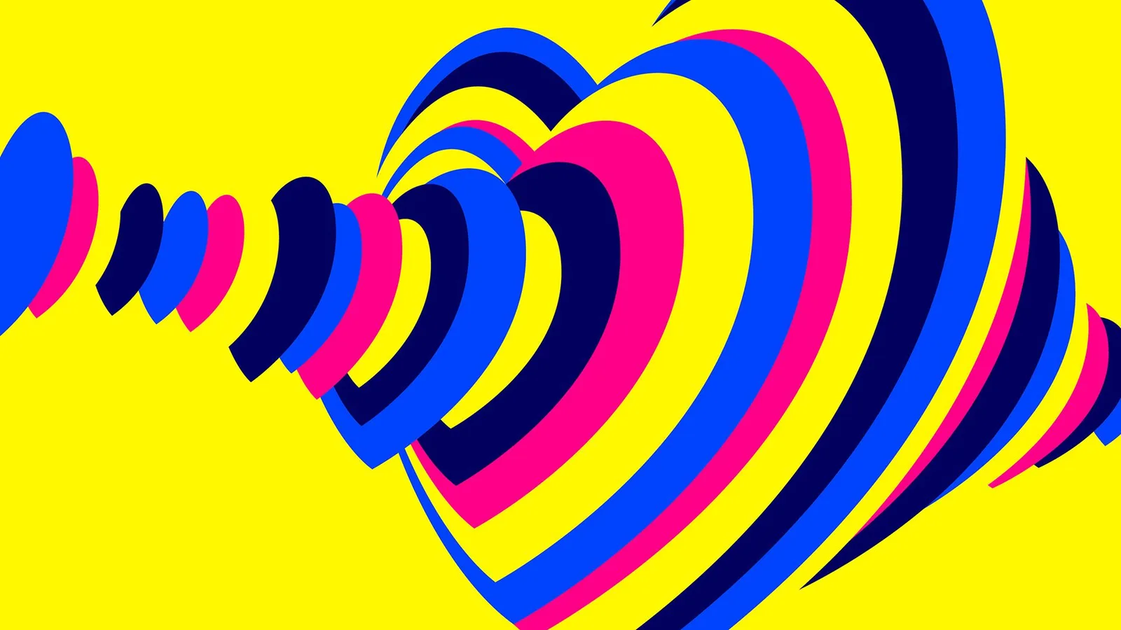Eurovision 2023 brand identity design by Design Bridge and Partners