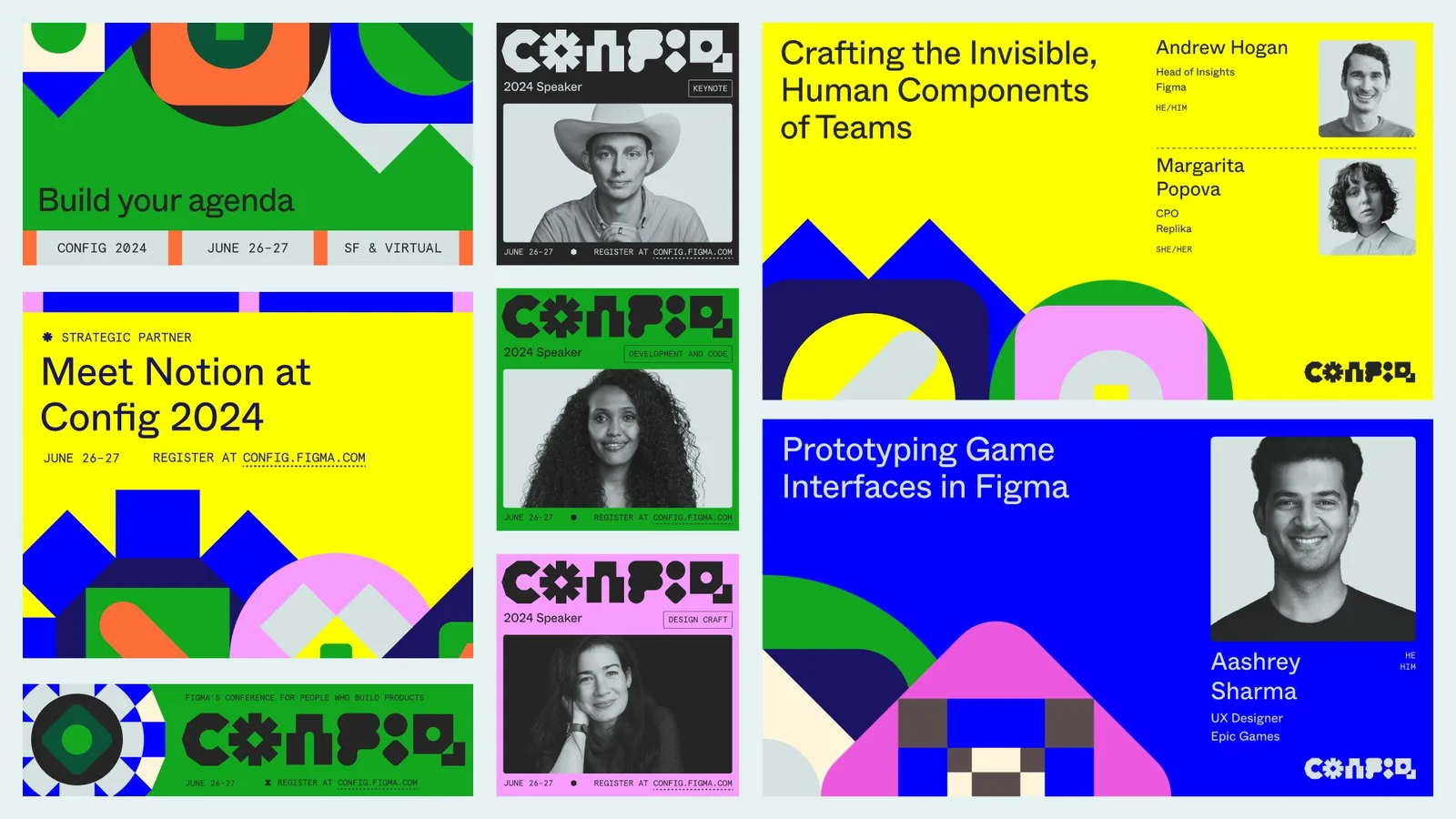 Figma Config 2024 brand identity design by done In-house (2)