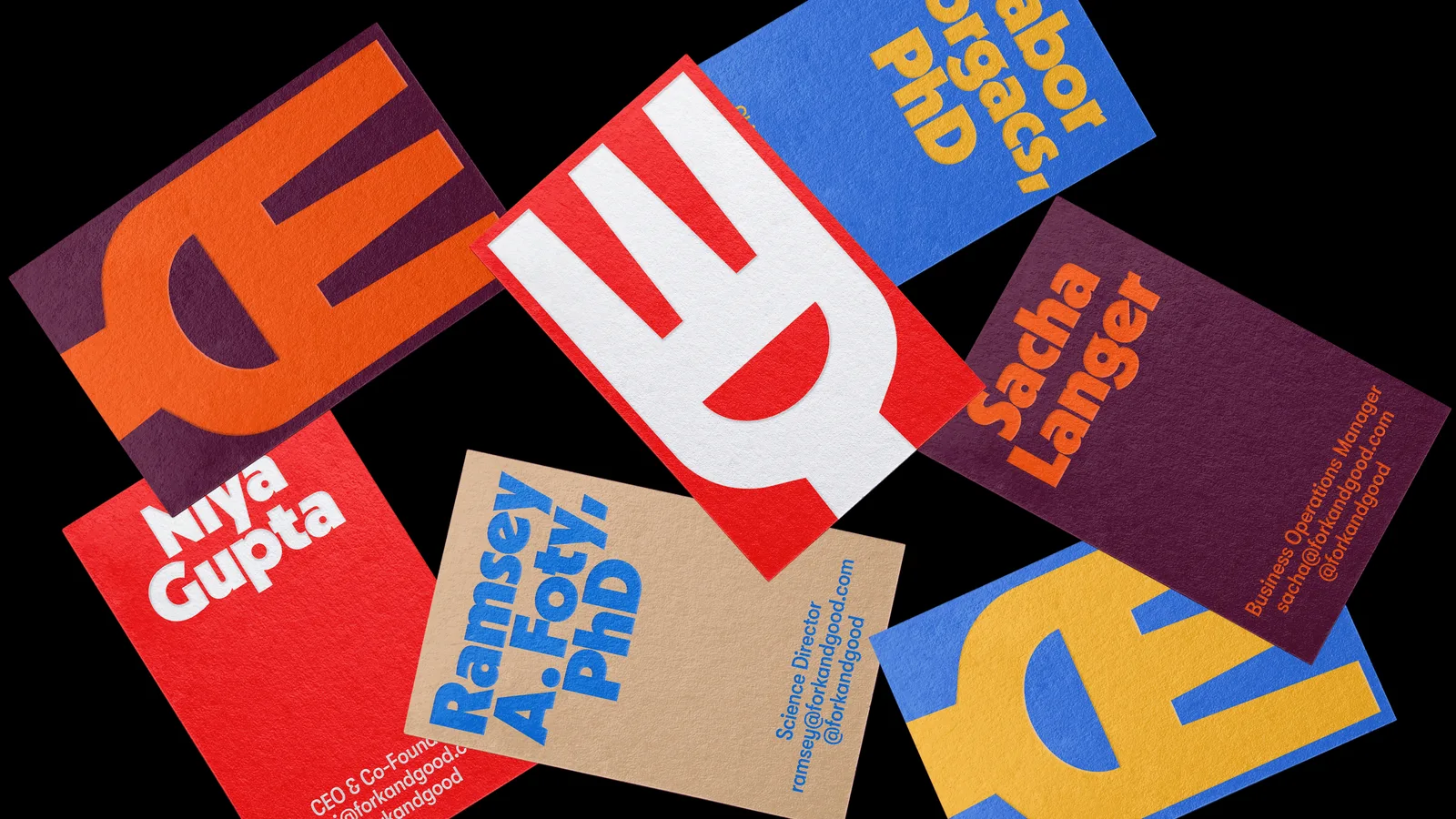 Fork & Good brand identity design by Mother Design