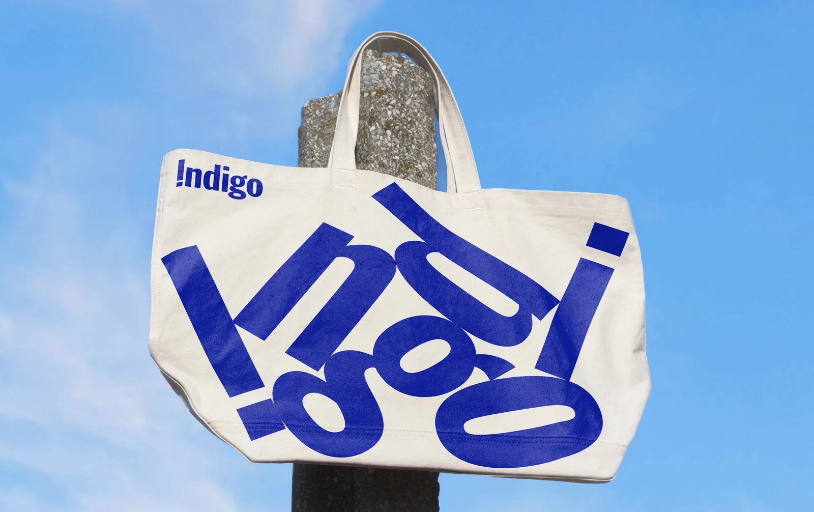Indigo brand identity design by Wedge