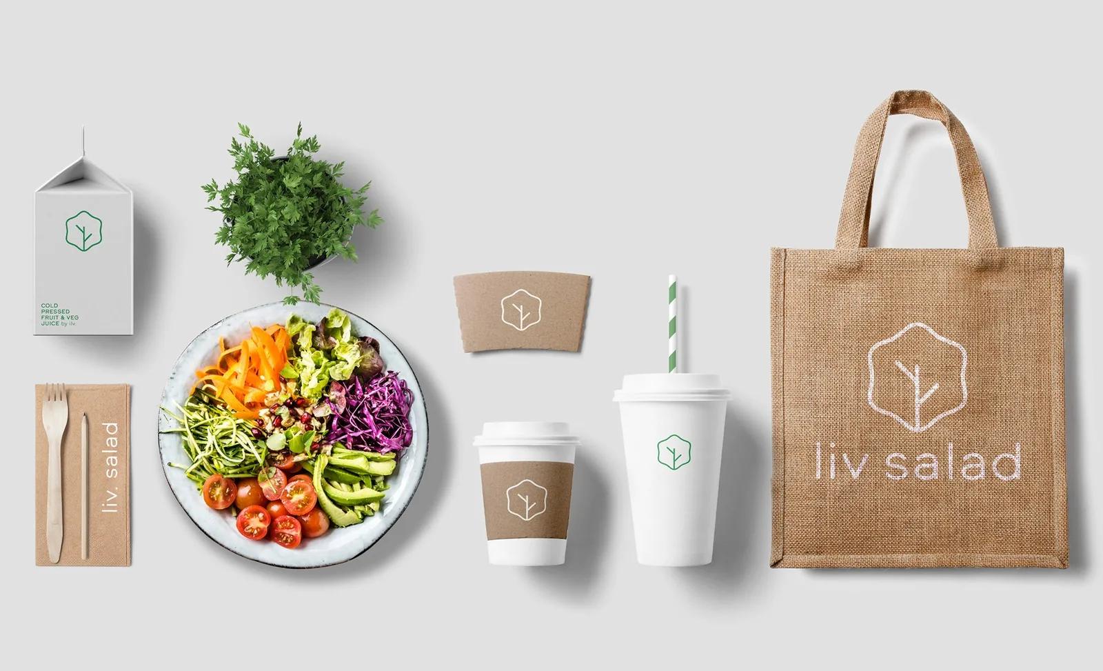 Liv Salad brand identity design by My Creative (9)