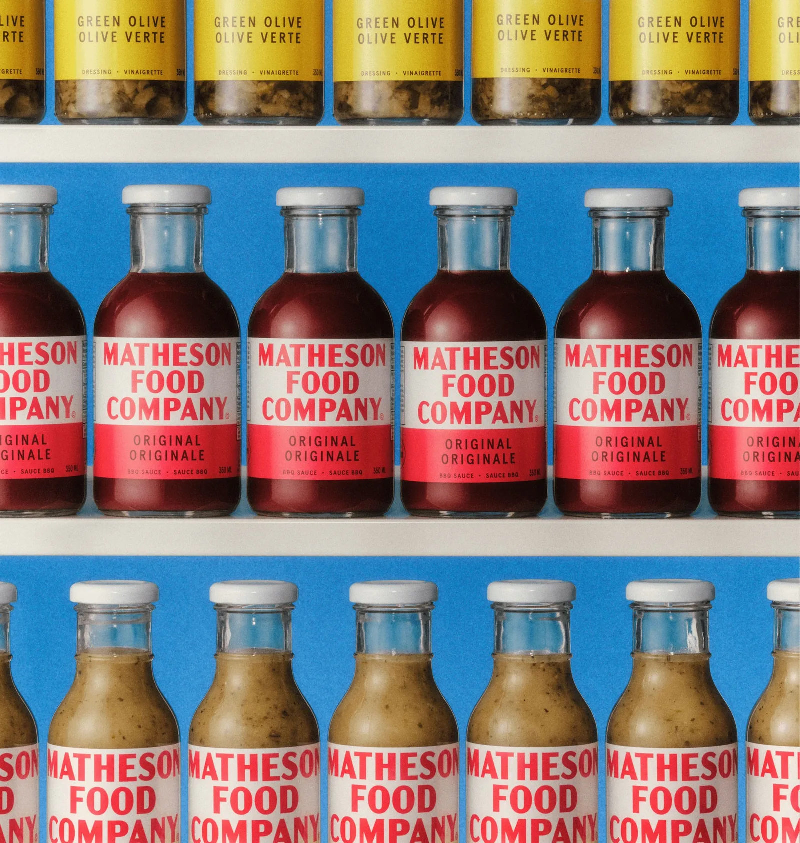 MATHESON FOOD COMPANY brand identity design by Wedge