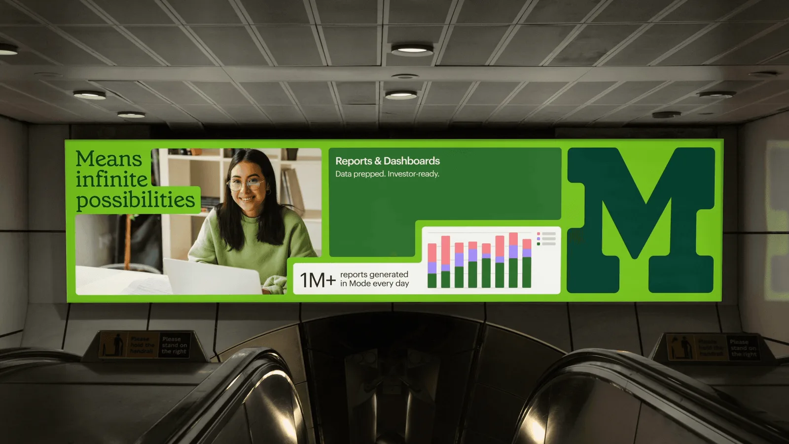 Mode brand identity design by Gretel