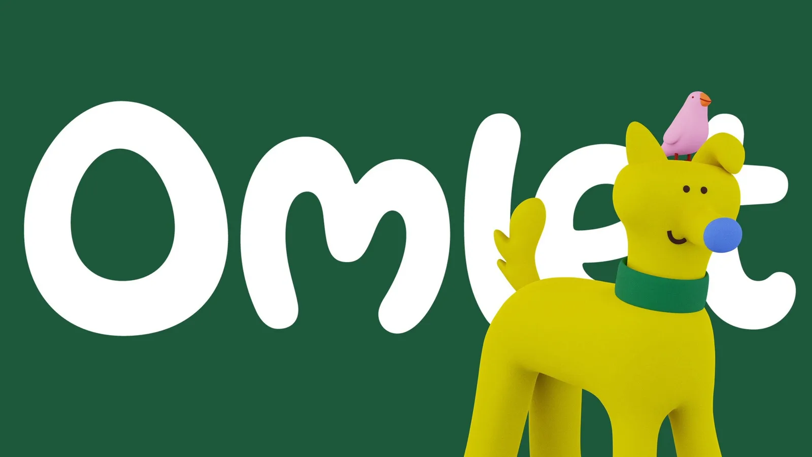 Omlet brand identity design by Ragged Edge