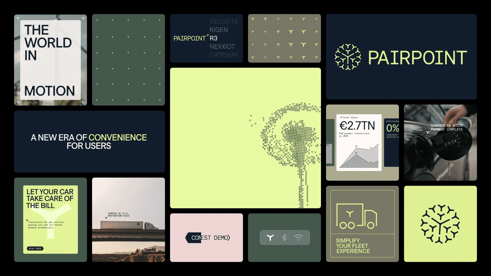 Pairpoint brand identity design by Koto
