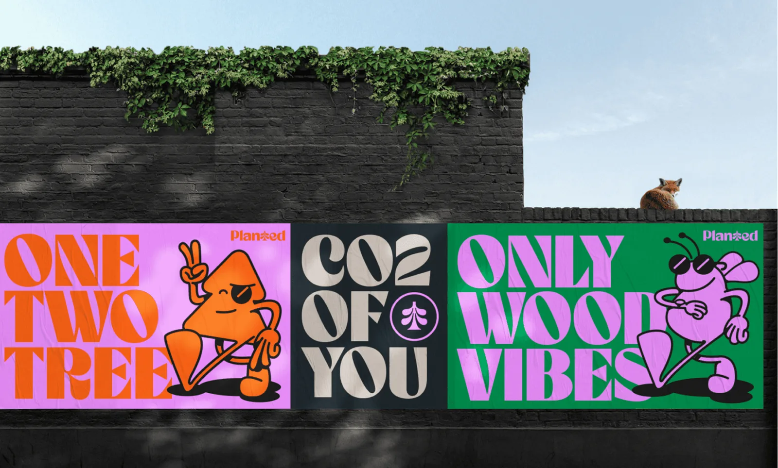 Planted brand identity design by LIT