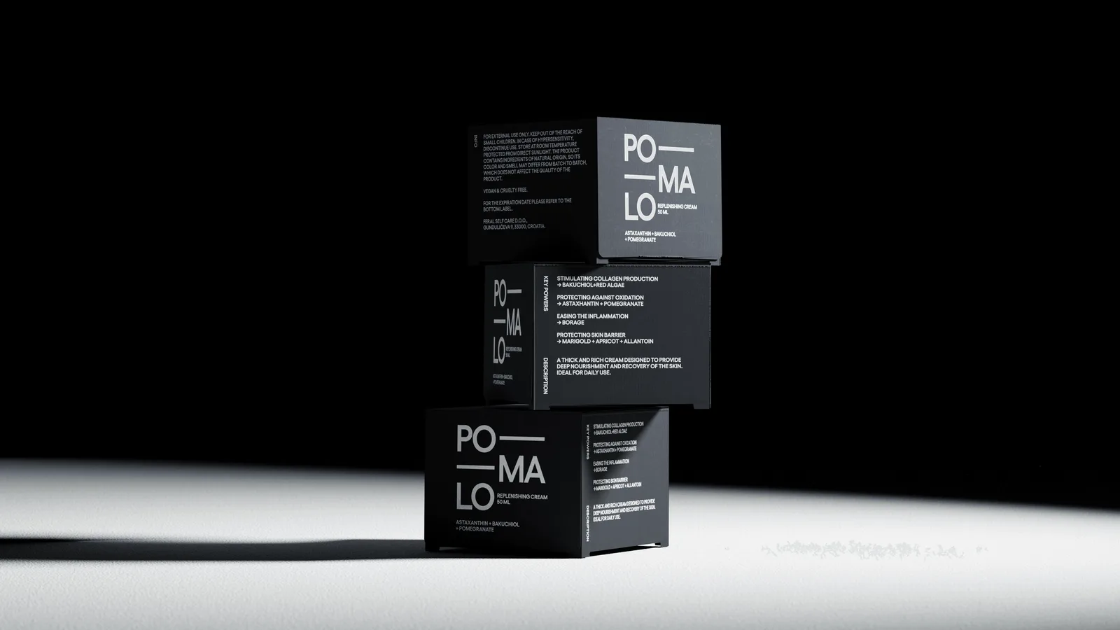 Pomalo brand identity design by Studio Size