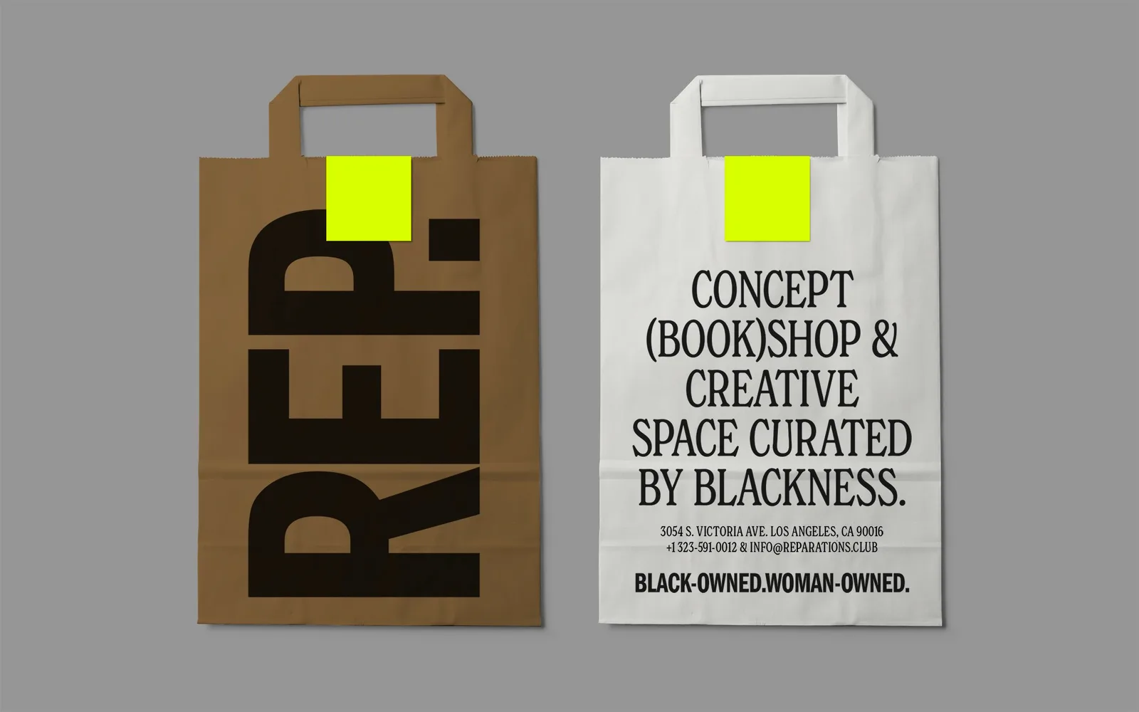 Reparations Club brand identity design by Sometimes Always and Estúdio Daó (10)
