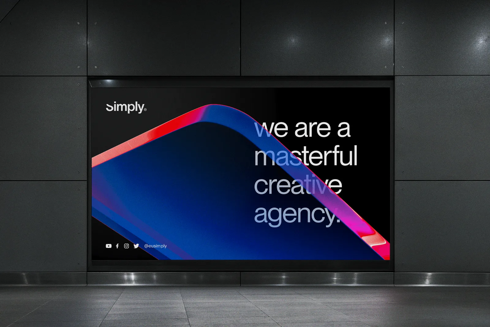 Simply brand identity design by Berriel Brands