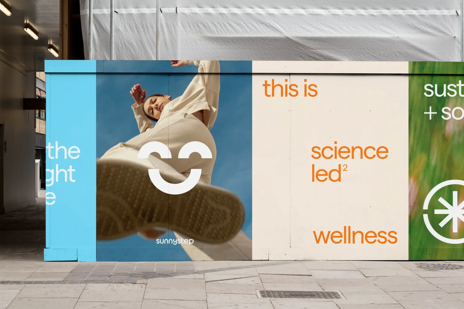 SunnySTEP brand identity design by Motto