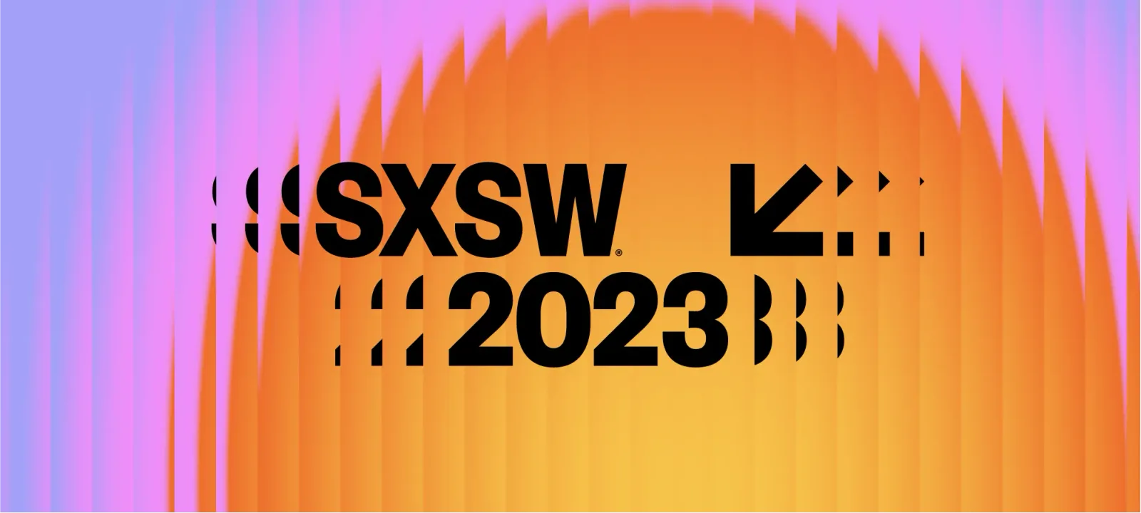SXSW 2023 brand identity design by Guerilla Suit