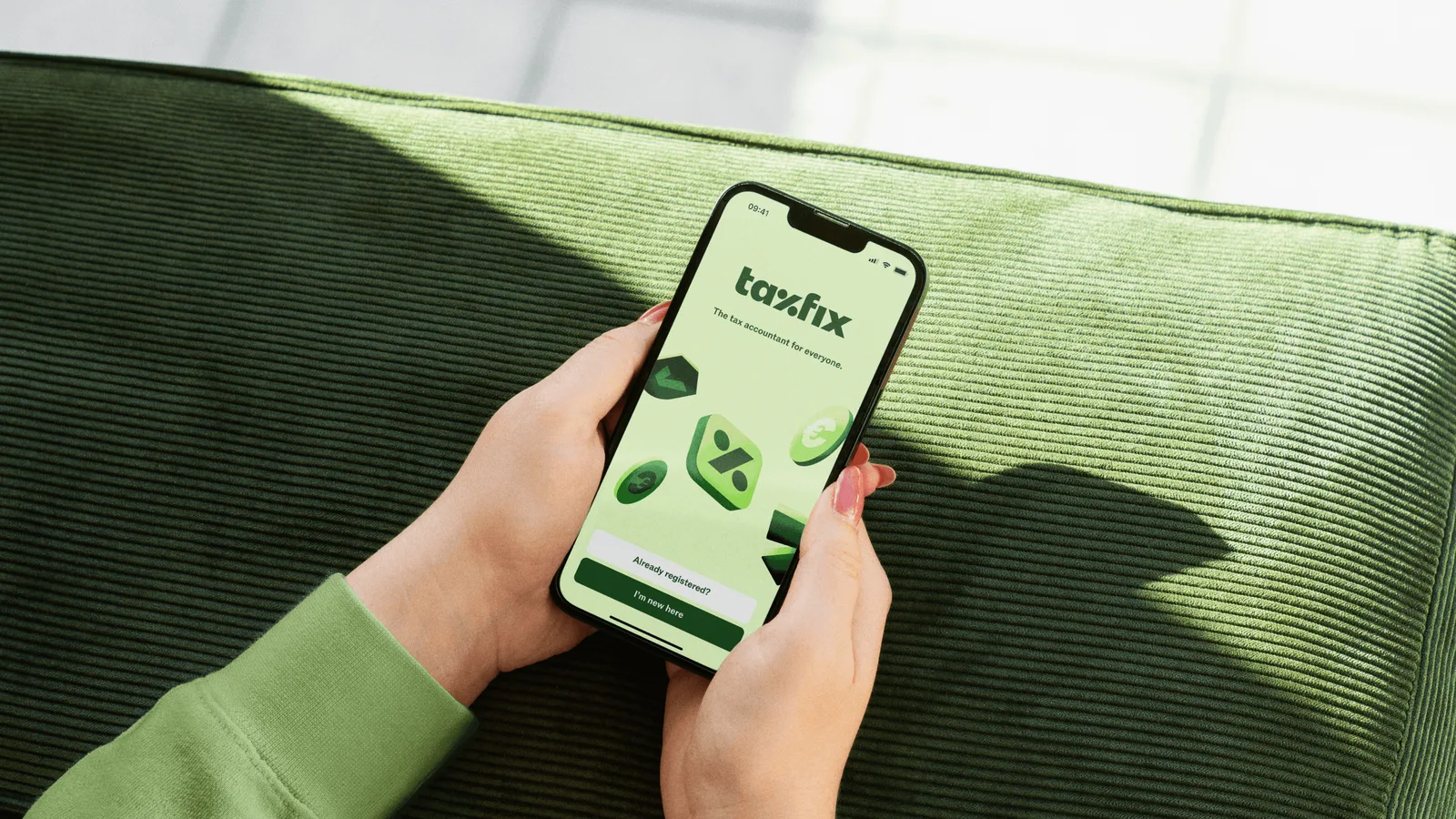 Taxfix brand identity design by Kallan & Co