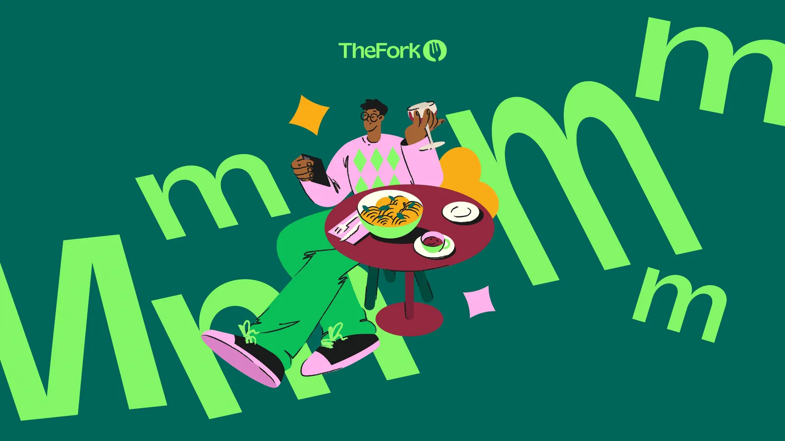 The Fork brand identity design by Design Studio