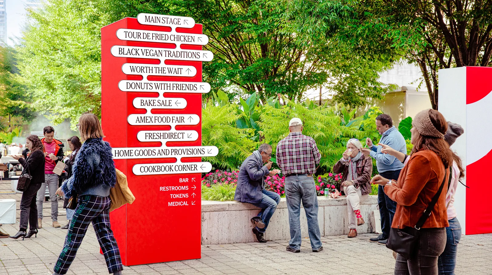 THE NEW YORK TIMES: FOOD FESTIVAL brand identity design by Base Design (5)