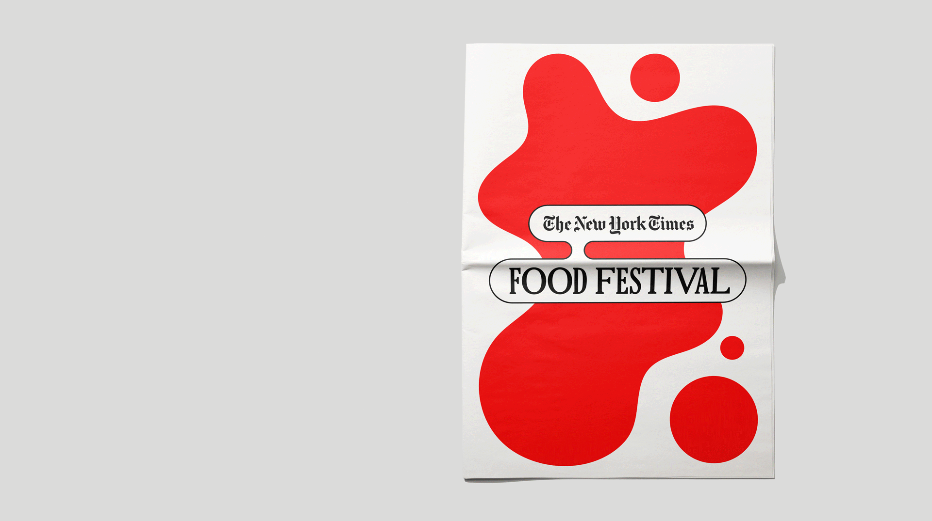 THE NEW YORK TIMES: FOOD FESTIVAL brand identity design by Base Design (8)