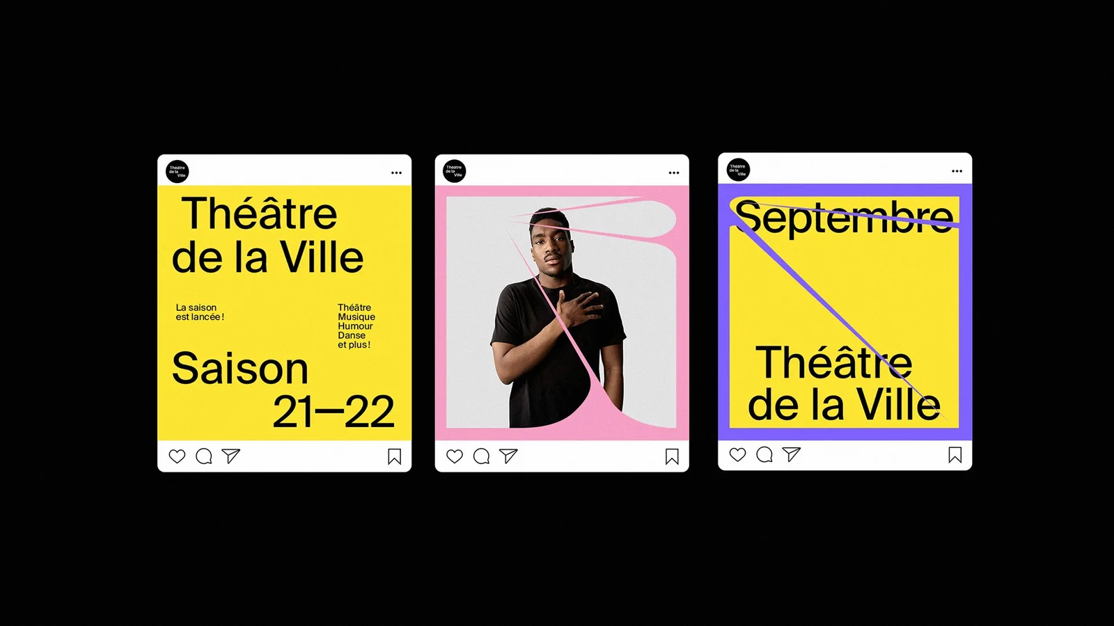 Théâtre de la ville brand identity design by compagnie et cie (8)