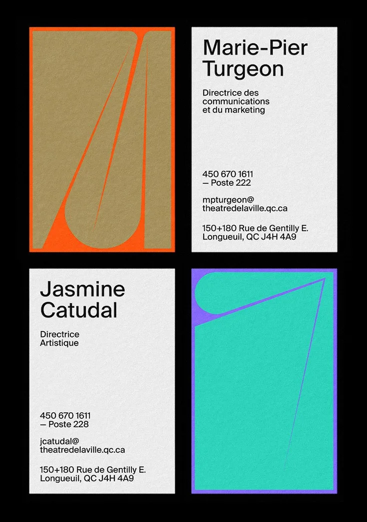 Théâtre de la ville brand identity design by compagnie et cie (10)