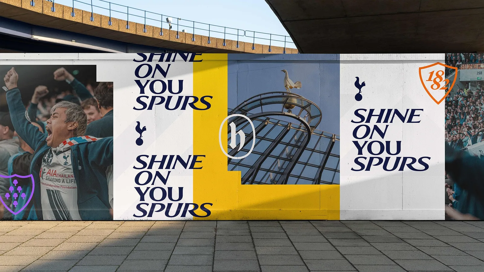 Tottenham Hotspur brand identity design by Nomad (5)