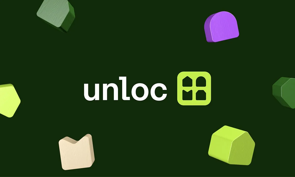 Unloc brand identity design by Heydays Studio