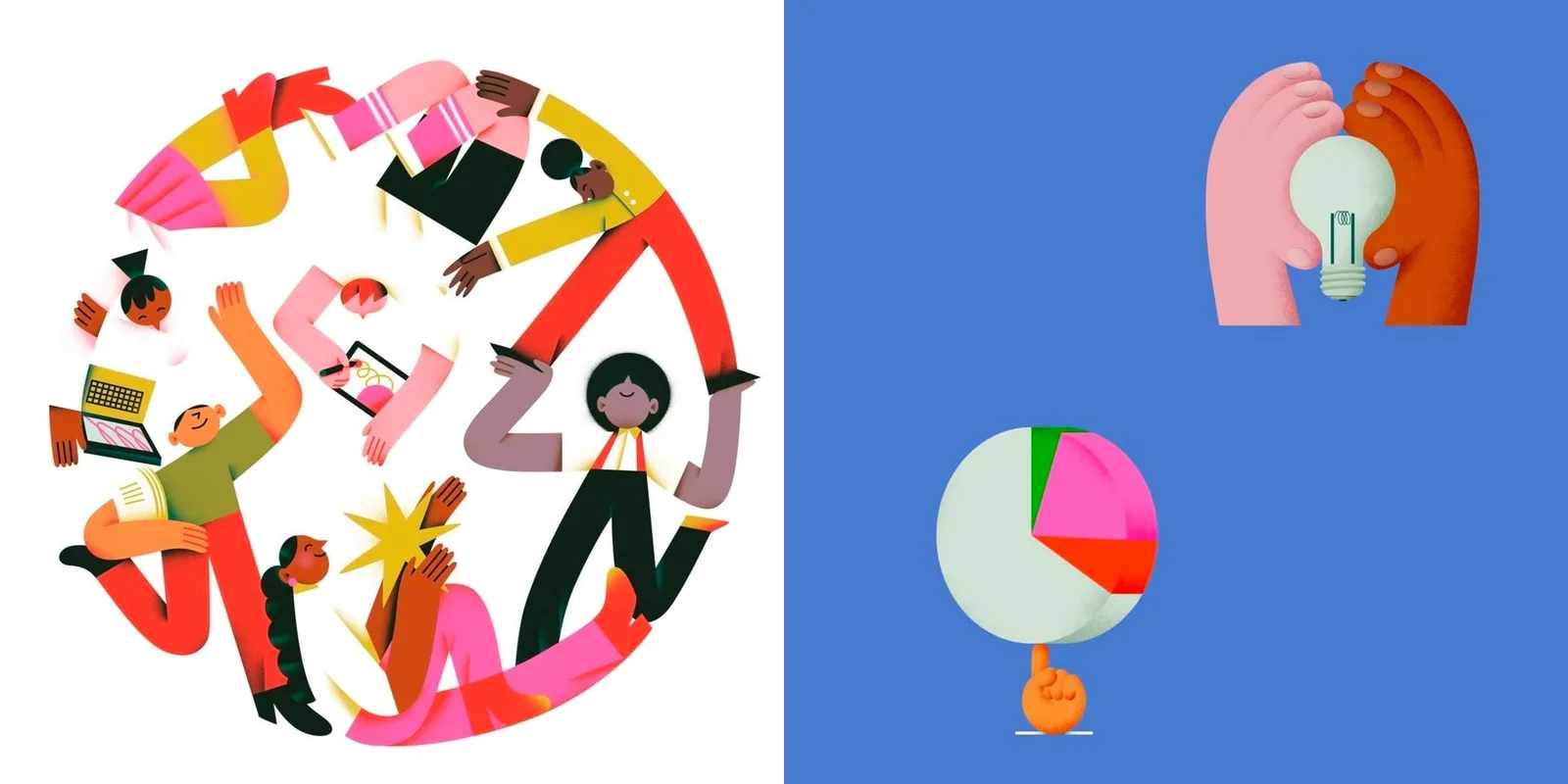Upwork brand identity design by Porto Rocha (8)