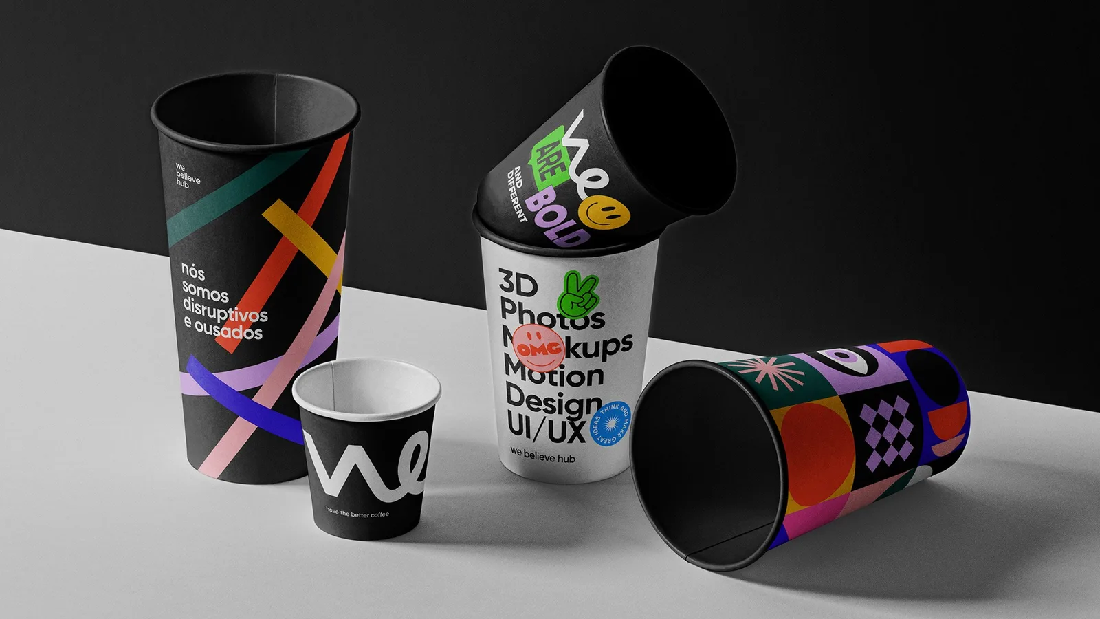 We Believe Hub brand identity design by John Dias (3)