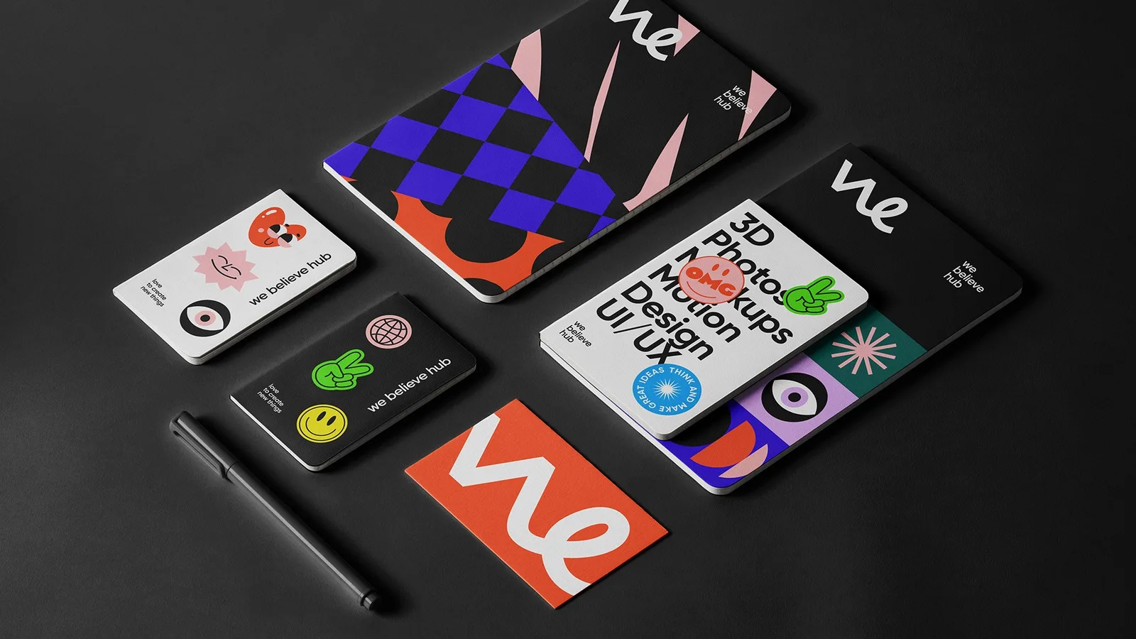 We Believe Hub brand identity design by John Dias (10)
