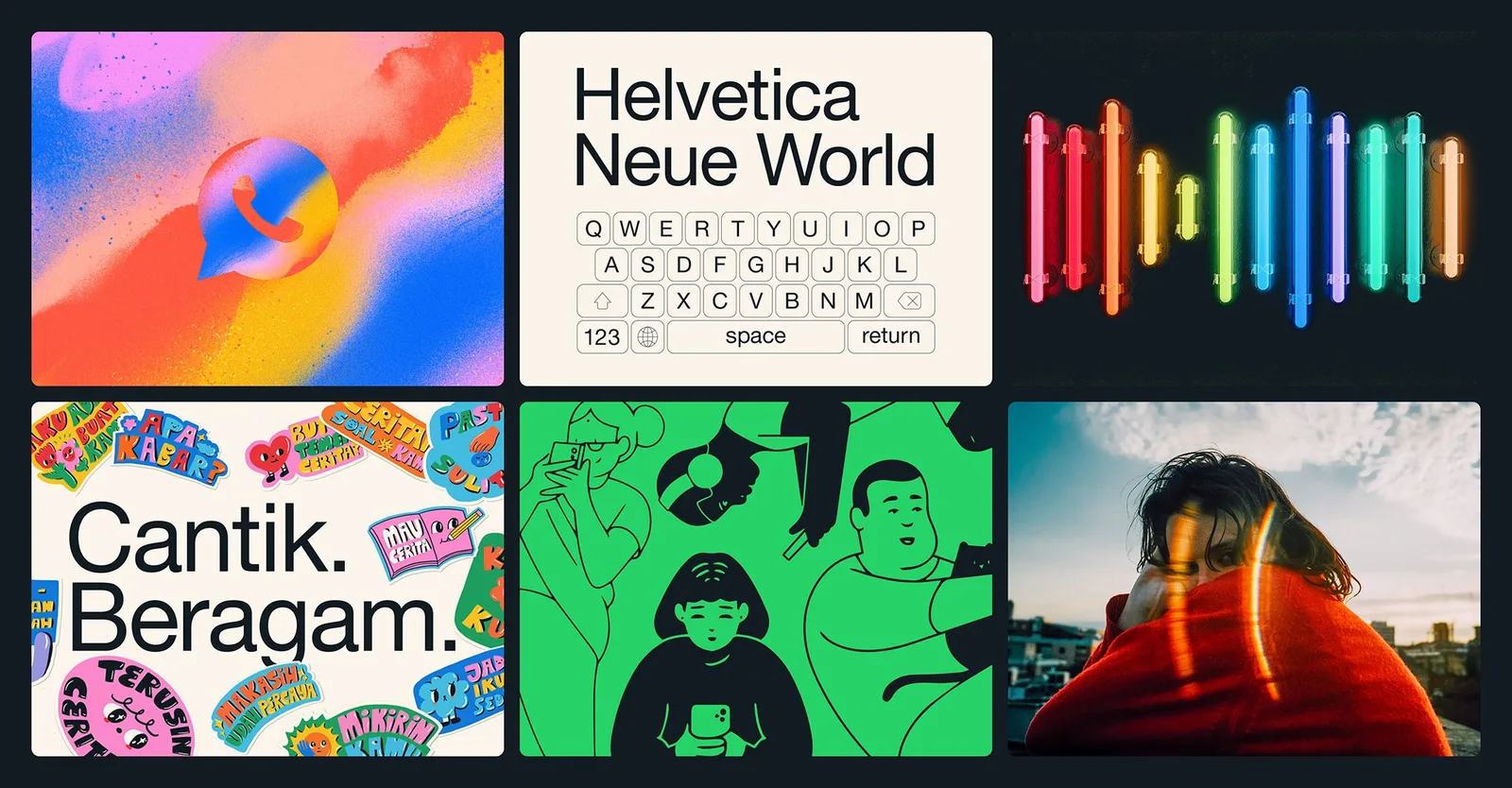 WhatsApp brand identity launch film by Hueso (2)