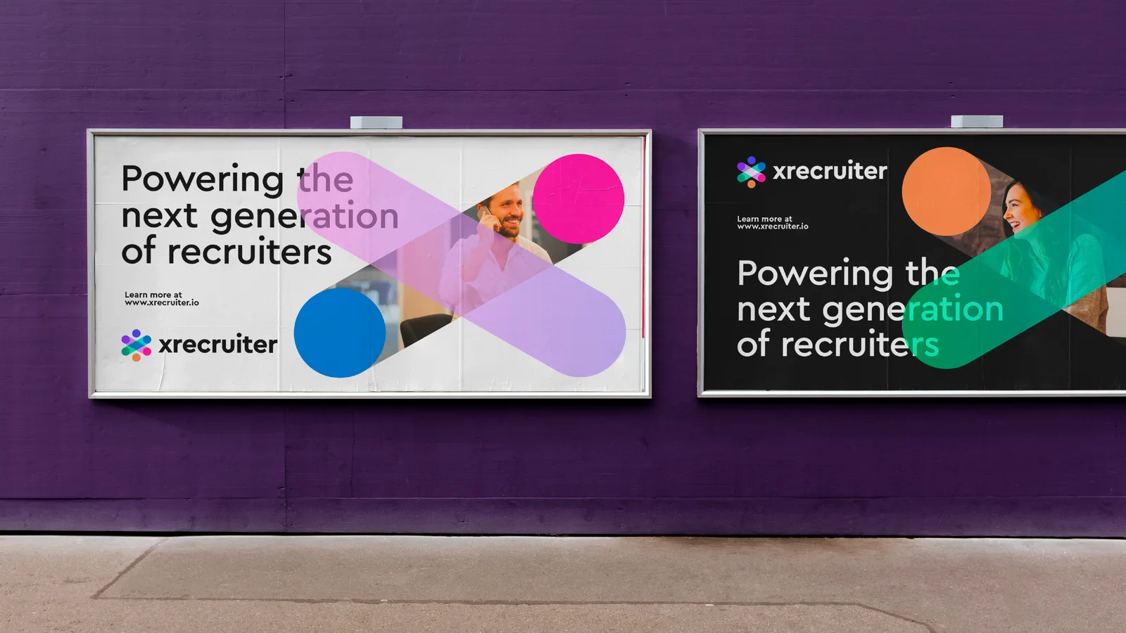 Xrecruiter brand identity design by Vadim Carazan (7)