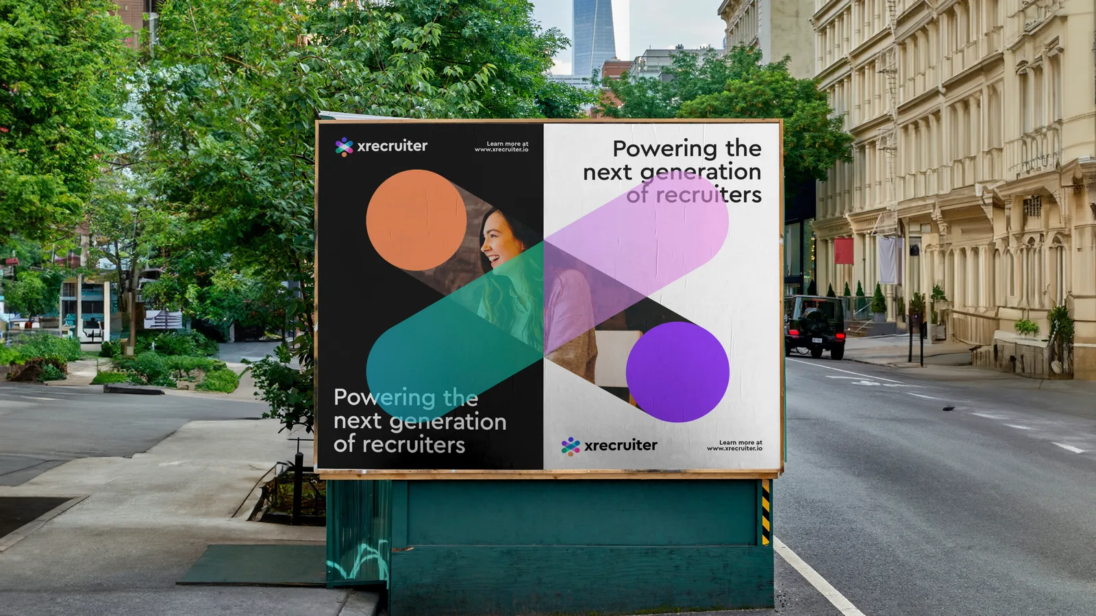 Xrecruiter brand identity design by Vadim Carazan (9)